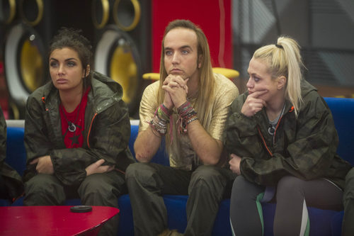 Elettra Lamborghini, Aless Gibaja y Daniela Blume en la sexta gala de 'GH VIP 5'