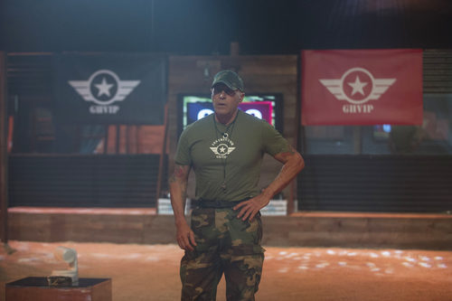 Kiko Matamoros, en la prueba militar de la sexta gala de 'GH VIP 5'