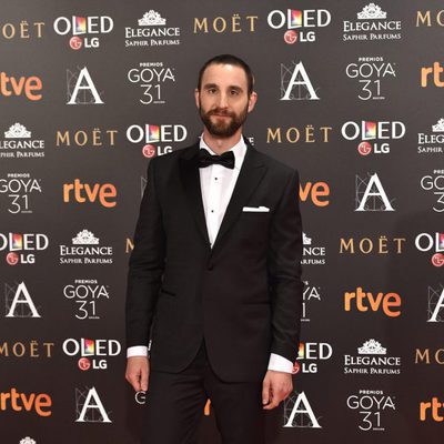 Dani Rovira, el presentador de los Goya 2017, en la alfombra roja