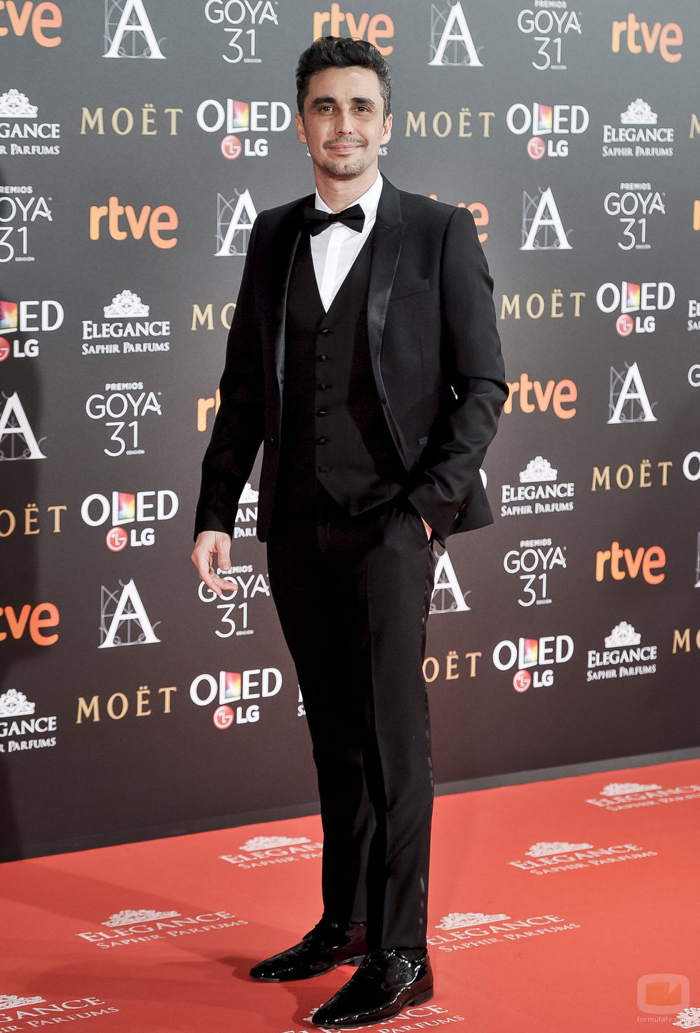 Canco Rodríguez en los Premios Goya 2017