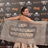 Cuca Escribano en los Premios Goya 2017