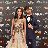 Macarena Gómez y Aldo Comas en los Premios Goya 2017