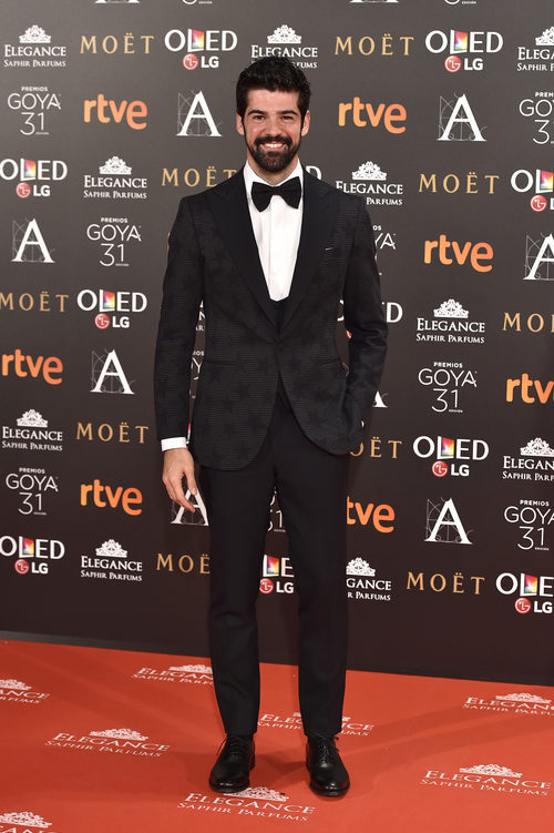Miguel Ángel Muñoz en los Premios Goya 2017