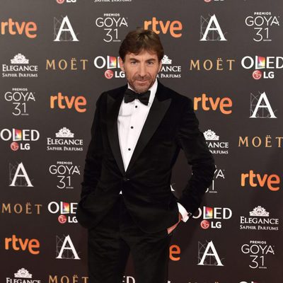 Antonio de la Torre en la alfombra roja de los Goya 2017