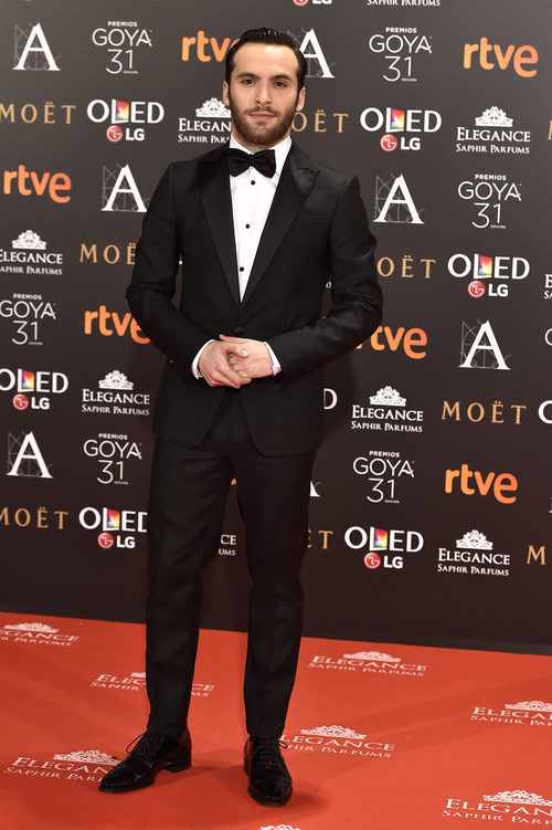 Ricardo Gómez en los Premios Goya 2017