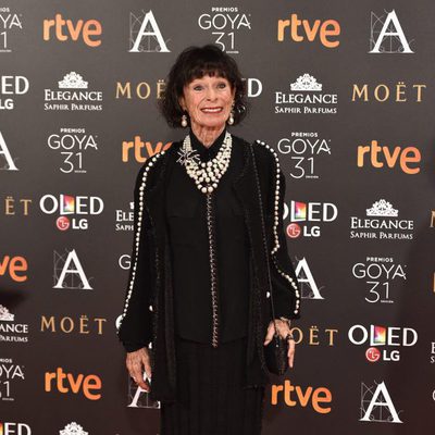 Geraldine Chaplin en los Goya 2017