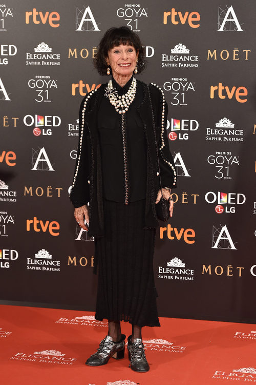 Geraldine Chaplin en los Goya 2017