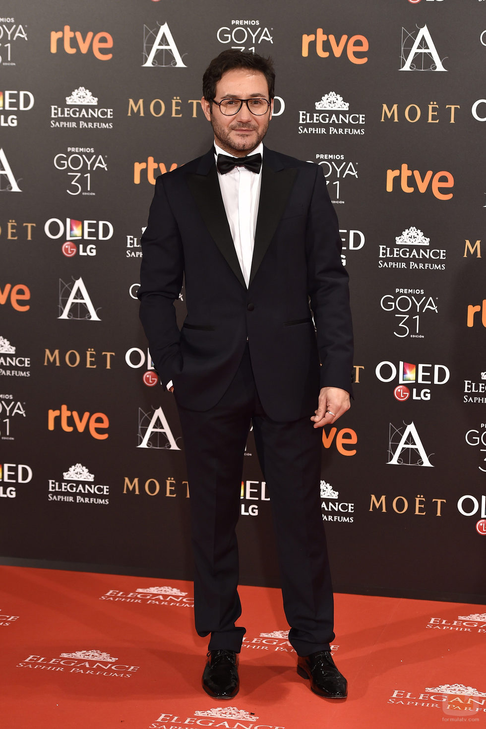 Carlos Santos en los Goya 2017
