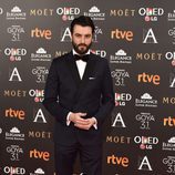 Javier Rey en la alfombra roja de los Goya 2017