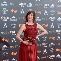 Pilar Ordóñez en los Premios Goya 2017