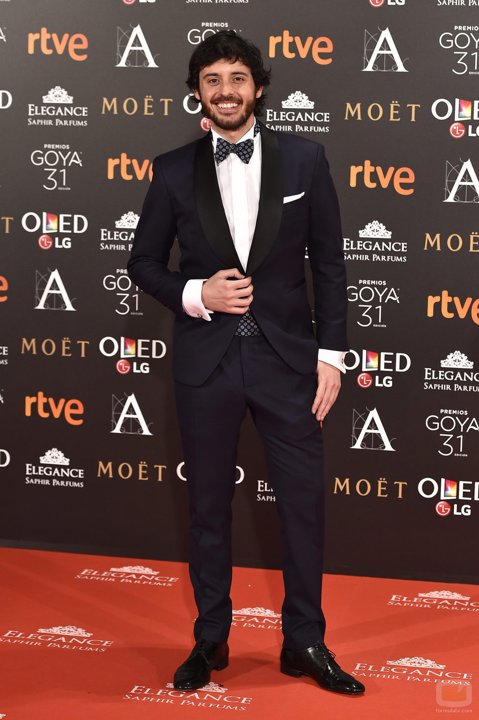 Javier Pereira en los Goya 2017