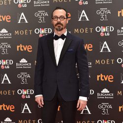 Fele Martín en la alfombra roja de los Premios Goya 2017