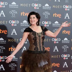 Montserrat Alcover en los Premios Goya 2017