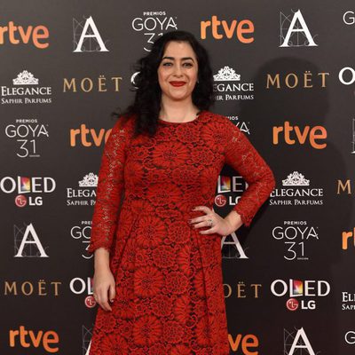 María Isasi en los Premios Goya 2017
