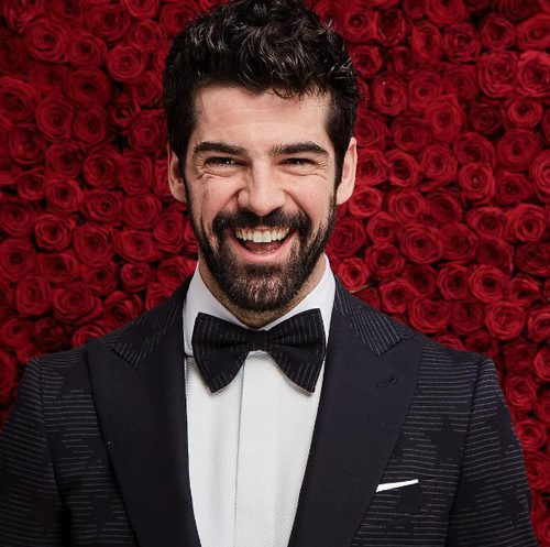 Miguel Ángel Muñoz posa en la gala de los premios Goya 2017