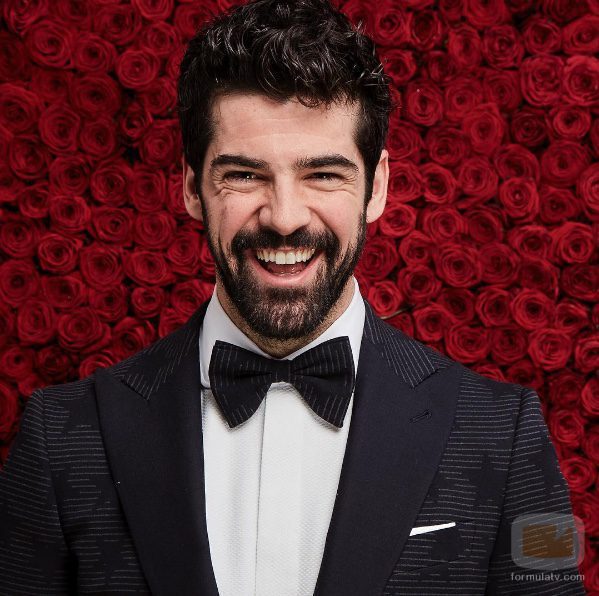 Miguel Ángel Muñoz posa en la gala de los premios Goya 2017