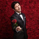 Andrés Velencoso posa en la gala de los premios Goya 2017