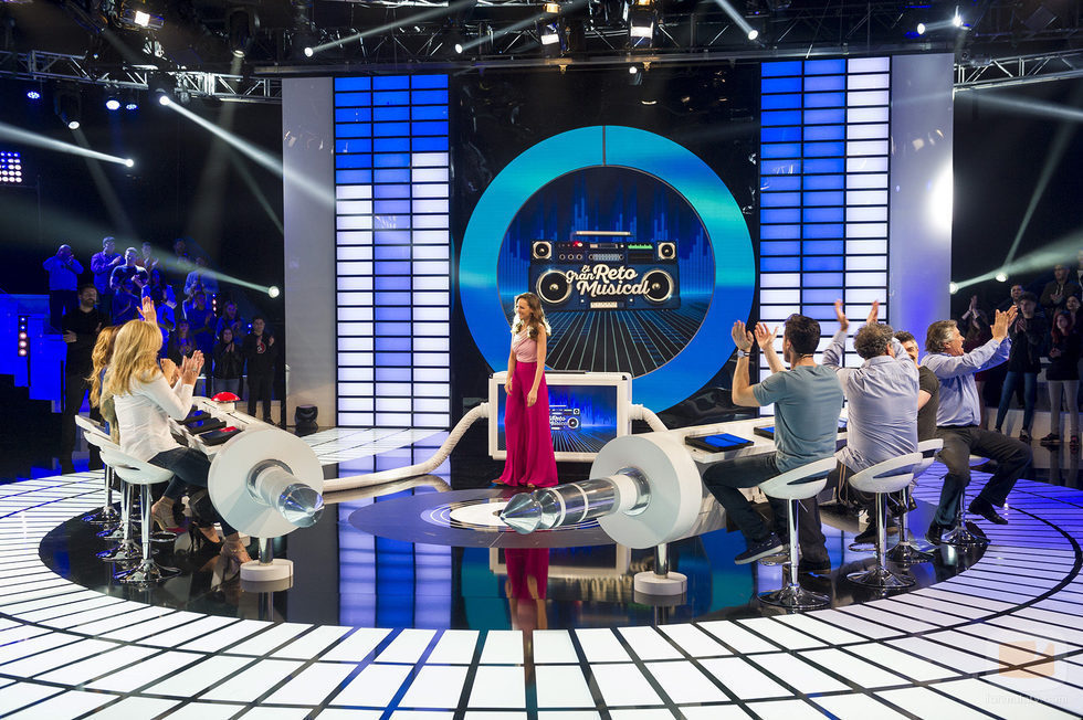 Concursantes en el programa 'El gran reto musical'