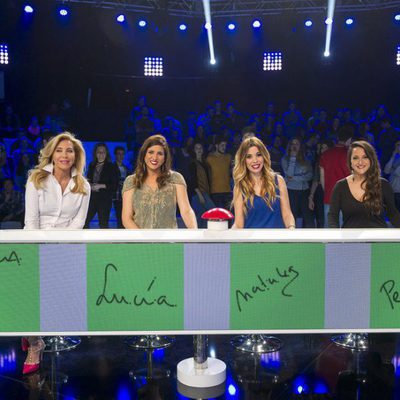 Norma Duval, Lucía Jiménez, Natalia y Pepa Rus en 'El gran reto musical'
