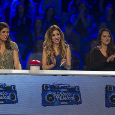 Norma Duval, Lucía Jiménez y Natalia OT aplaudiendo en 'El gran reto musical'