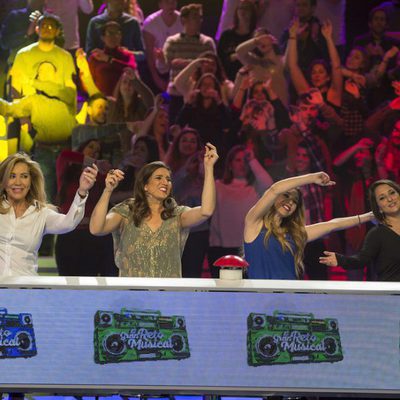 Norma Duval, Lucía Jiménez, Natalia OT y Pepa Rus en 'El gran reto musical'