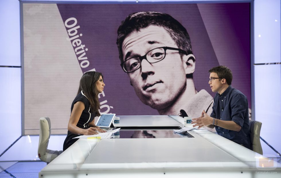 Íñigo Errejón, invitado de 'El objetivo'
