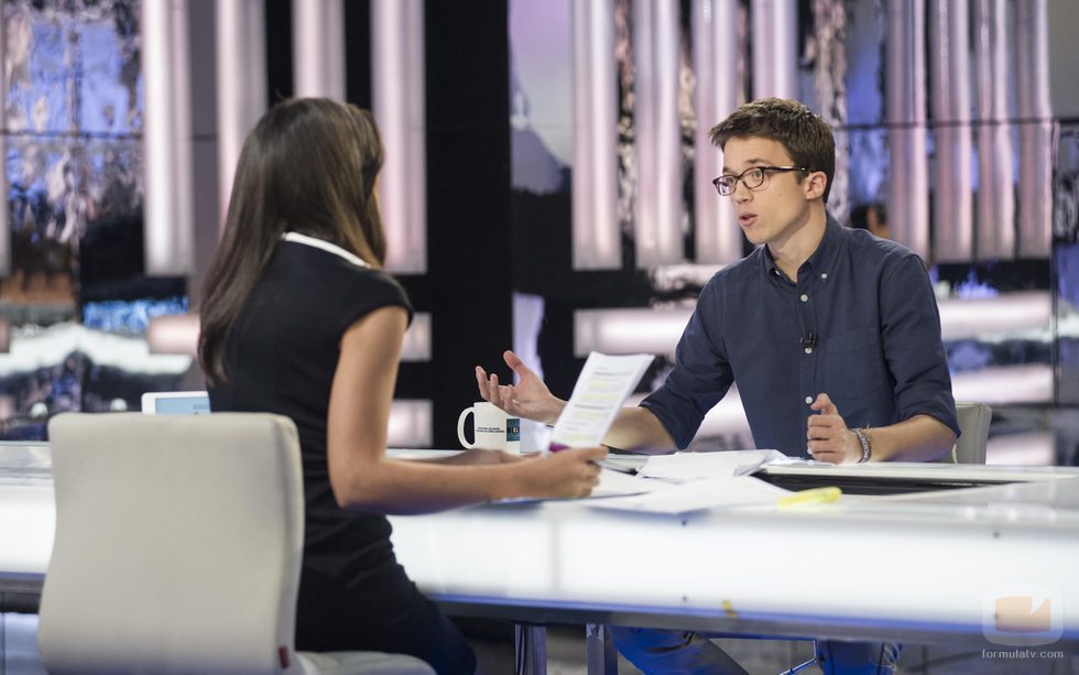 Íñigo Errejón entrevistado por Ana Pastor en 'El Objetivo'