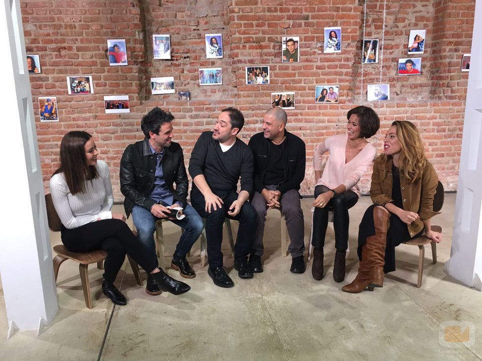 Los protagonistas de 'Un paso adelante. El reencuentro'.