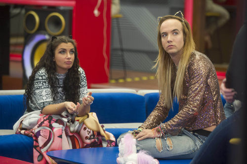 Elettra Lamborghini y Aless Gibaja, en la sexta gala de 'GH VIP 5'