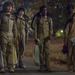 Los niños de 'Stranger Things' se disfrazan de "Los Cazafantasmas" en la segunda temporada de la serie