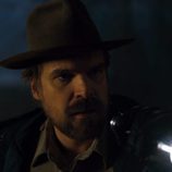 El sheriff Jim Hopper, interpretado por David Harbour, en la segunda temporada de 'Stranger Things'