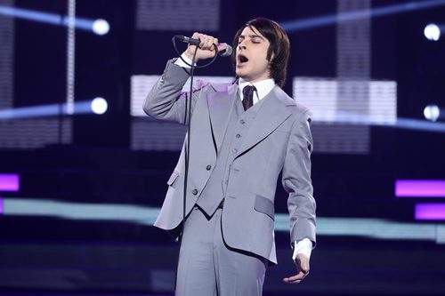 Blas Cantó imita a Nino Bravo en la gala 15 de 'Tu cara me suena'