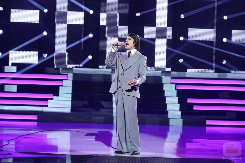 Blas Cantó canta "Libre" en la gala 15 de 'Tu cara me suena'