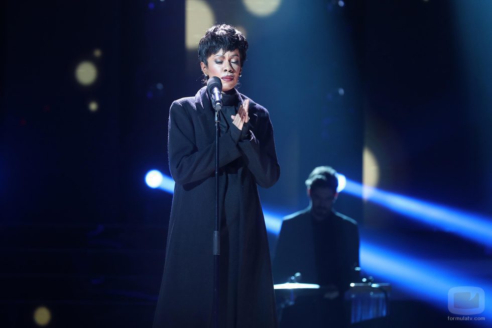 Beatriz Luengo imita a Jennifer Hudson en la gala 15 de 'Tu cara me suena'