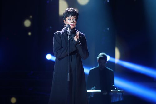 Beatriz Luengo imita a Jennifer Hudson en la gala 15 de 'Tu cara me suena'