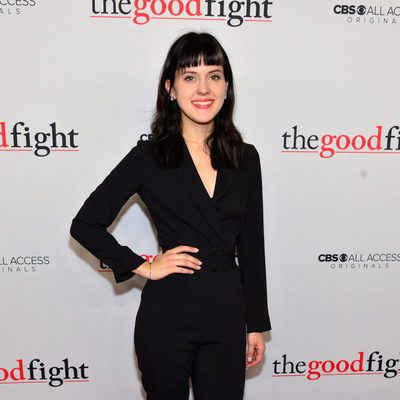 Grace Rex en el estreno de 'The Good Fight'