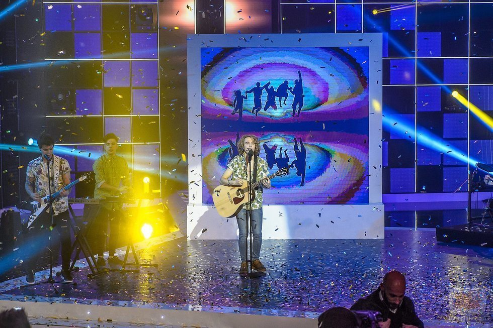 Manel Navarro canta "Do it for your lover" en la final de 'Objetivo Eurovisión'