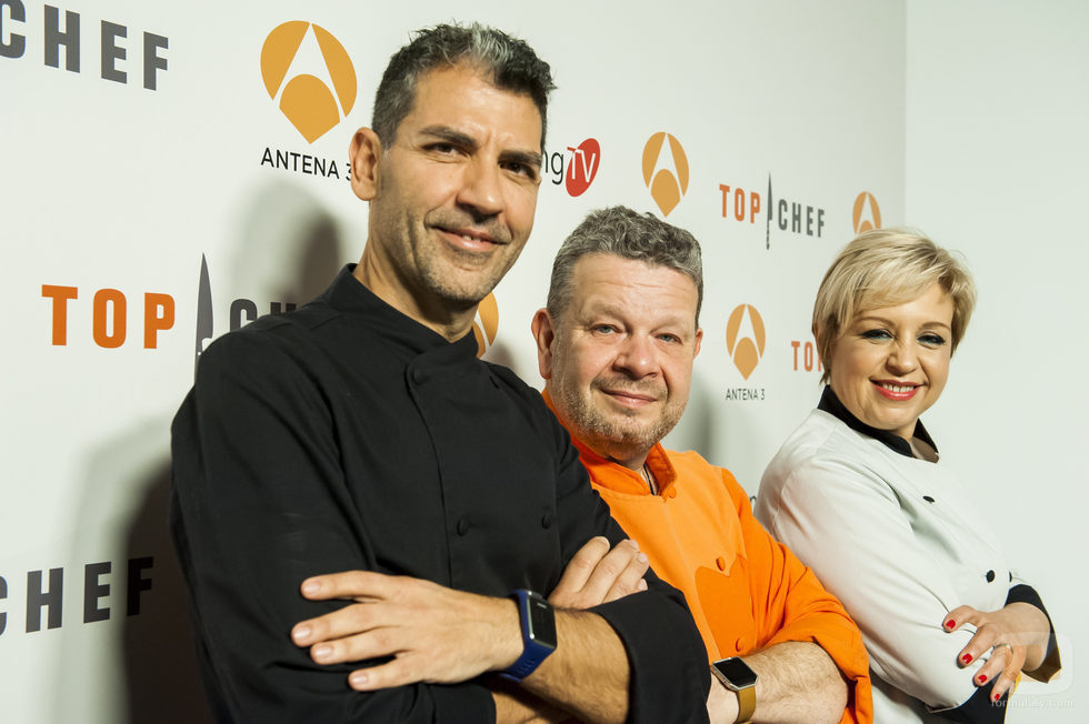 Alberto Chicote, Susi Díaz y Paco Roncero serán los jurados de la cuarta temporada de 'Top Chef'