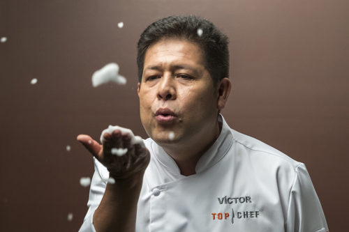 El cocinero Víctor Gutiérrez es concursante de la cuarta edición de 'Top Chef'