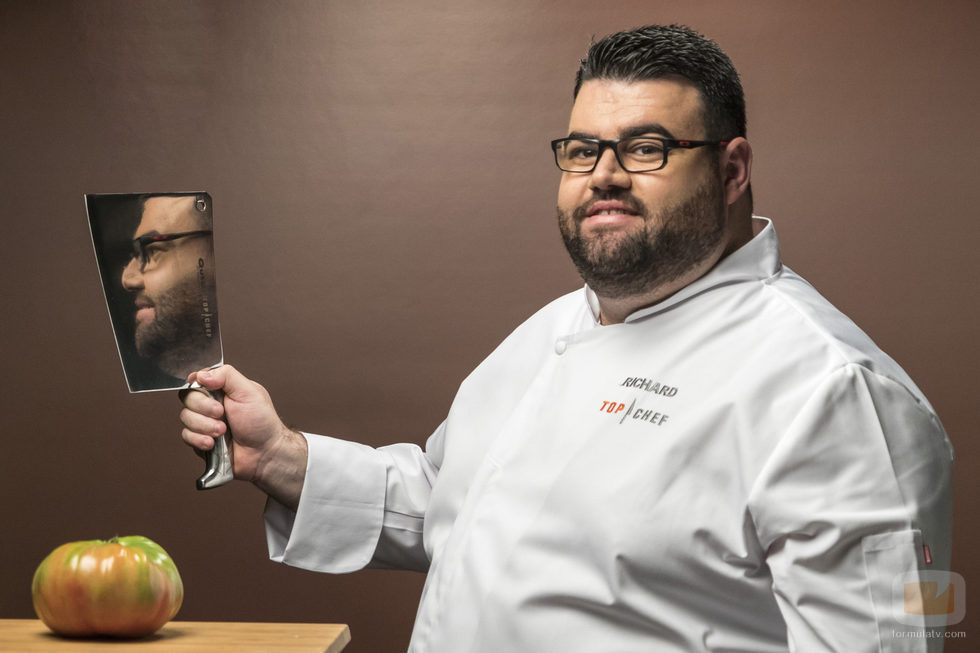 Richard Alcayde, cocinero y concursante de la cuarta edición de 'Top Chef'