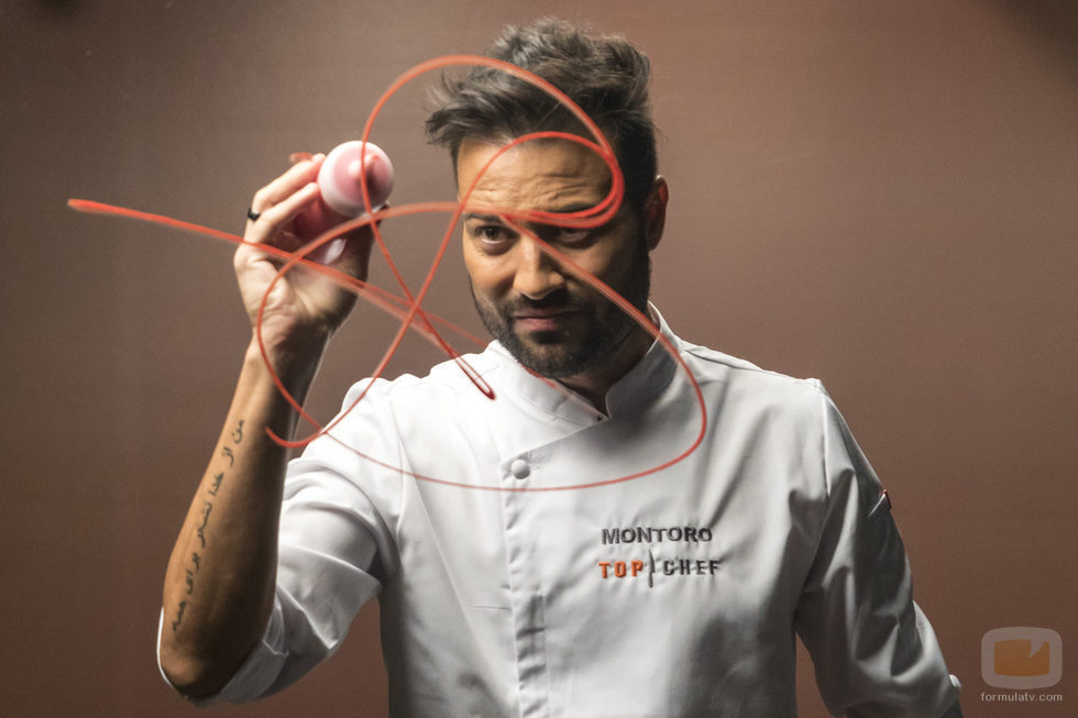 Montoro es concursante de la cuarta temporada de 'Top Chef'