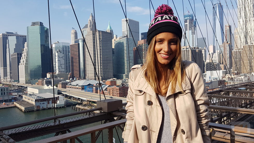 Corina Randazzo se fotografía en Nueva York durante 'Viajeras con B'