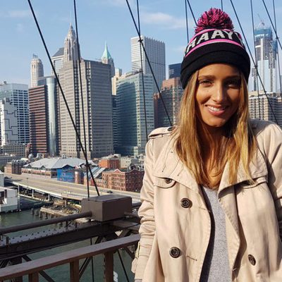 Corina Randazzo se fotografía en Nueva York durante 'Viajeras con B'