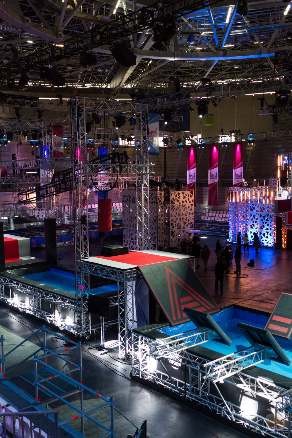 Circuito de obstáculos de 'Ninja Warrior'