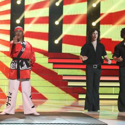 Yolanda Ramos es Carl Duglas en la decimosexta gala de 'Tu cara me suena'