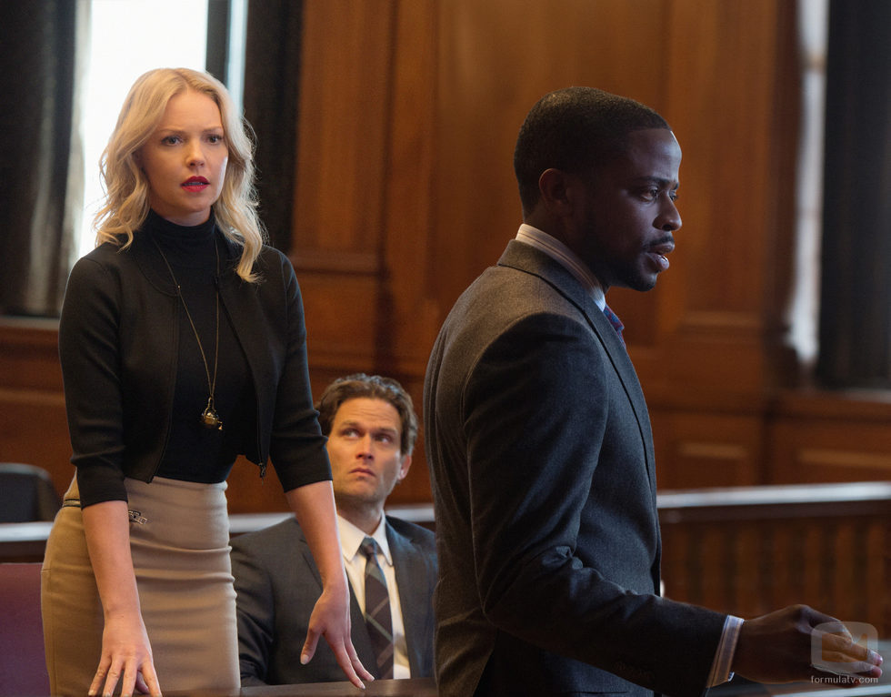 Katherine Heigl y Dulé Hill interpretan a Sadie y Albert respectivamente en 'Duda Razonable'