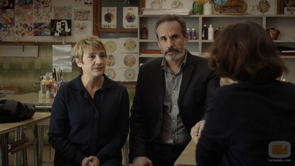 Blanca Portillo y Francesc Garrido en el sexto episodio de 'Sé quién eres'
