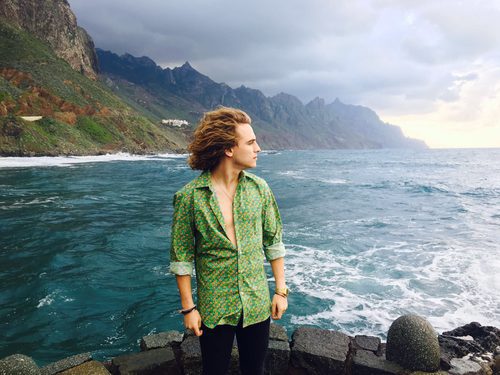 Manel Navarro graba el videoclip de su canción "Do it for your lover" en Tenerife