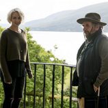 Tuppence Middleton en un balcón durante la segunda temporada de 'Sense8'