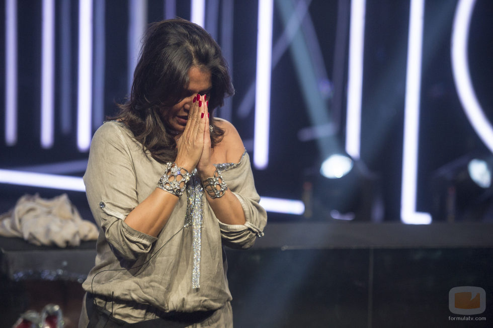 Aída Nízar reza a Dios para ser respecada en la novena gala de 'GH VIP 5'